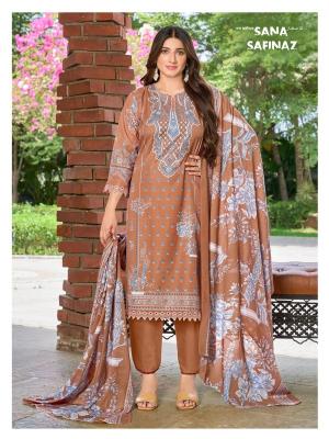 Ganesha sana safinaz vol-12 wholesale designer dress materials online india